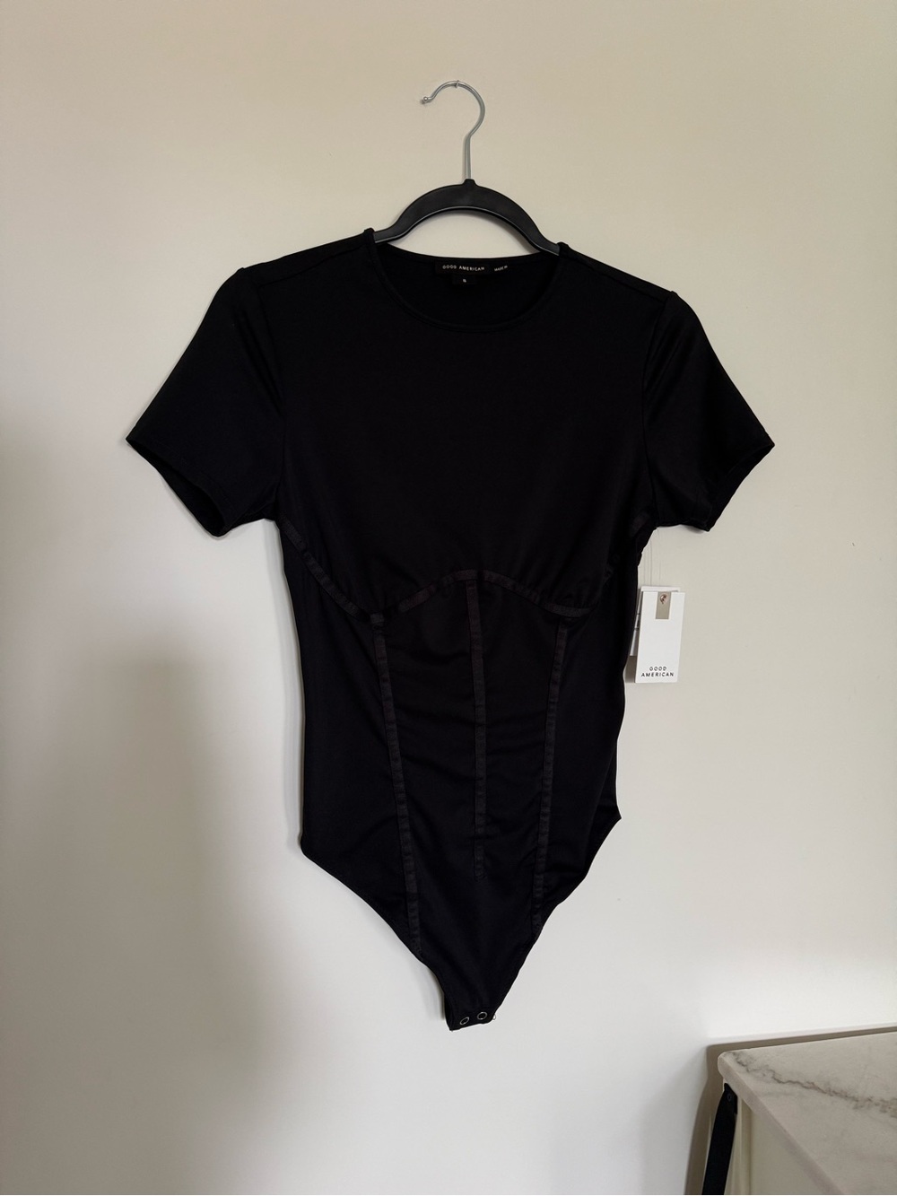 Good American Weightless Scuba Corset Bodysuit - Picture 2 of 5